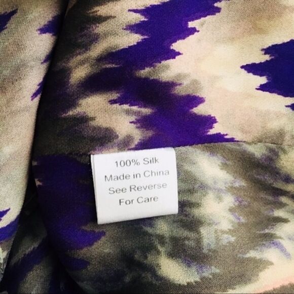 Parker SZ S silk cold shoulder dress - Picture 4 of 4